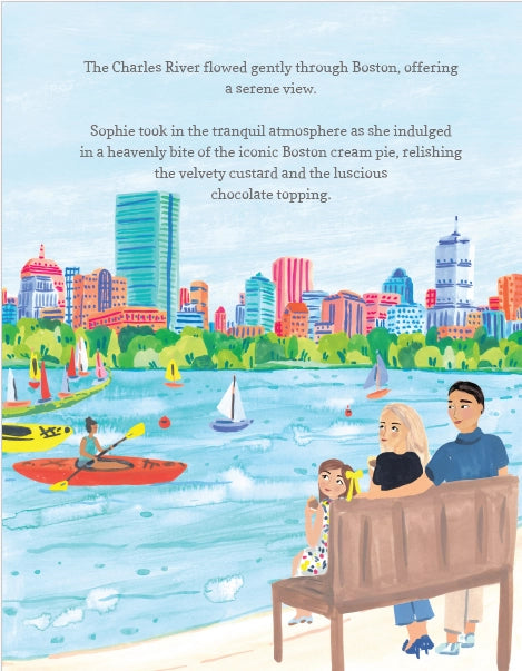 Sightseeing Sophie in Boston-Hardcover Book