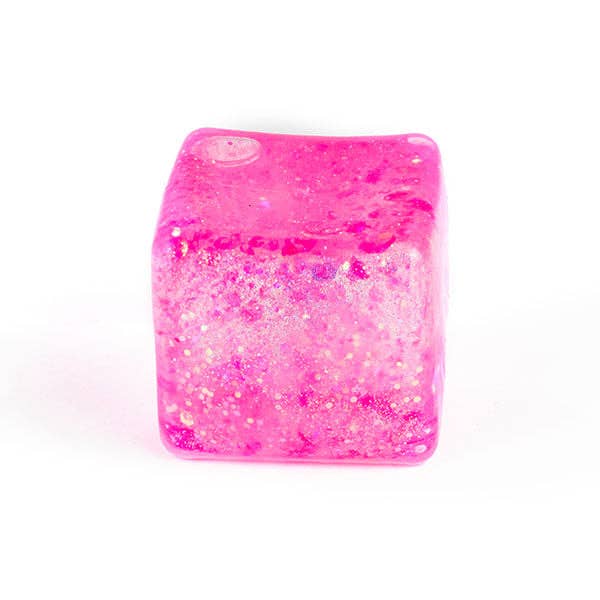 Sugah-Mals Glitter Mini Sugar Cube Squishy Fidget Toy 1pc