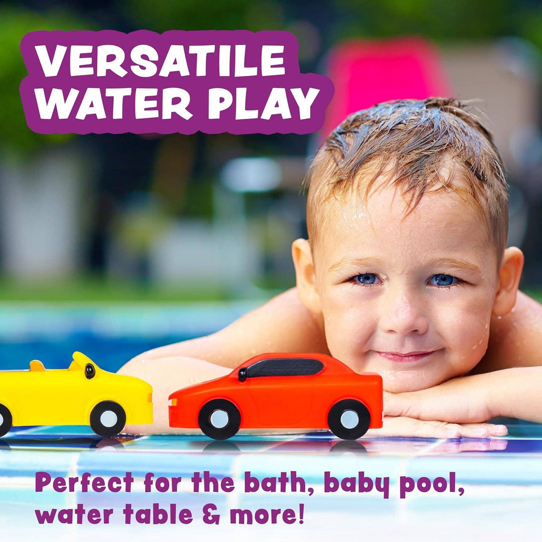 Tub Works® Everyday Cars™ Mold Free Baby Bath Toys, 6 Pack