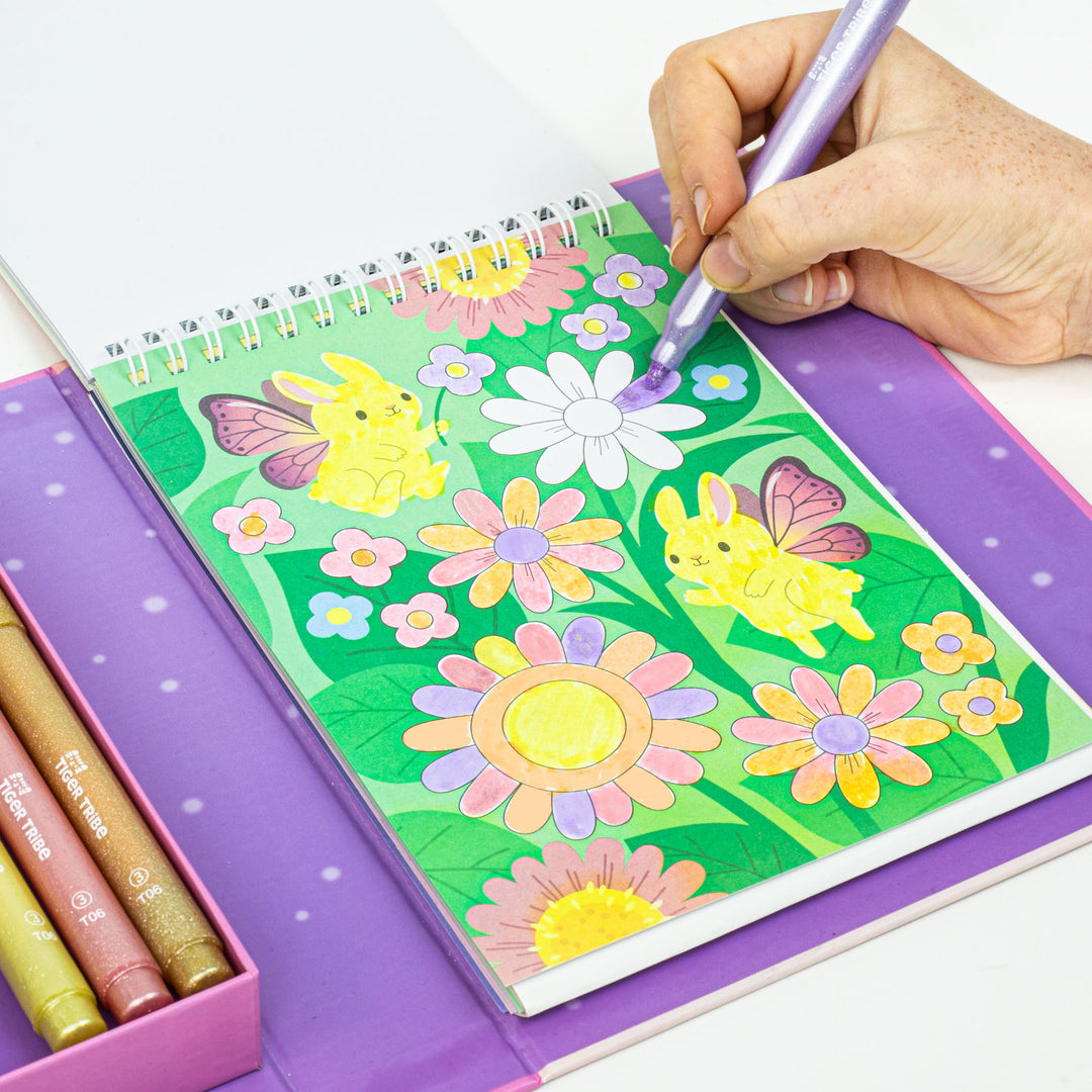 Shimmer Coloring Set - Little Fairy Land