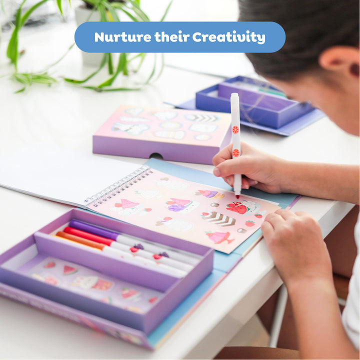 Scented Stacks Of Stickers - Dreamy Desserts