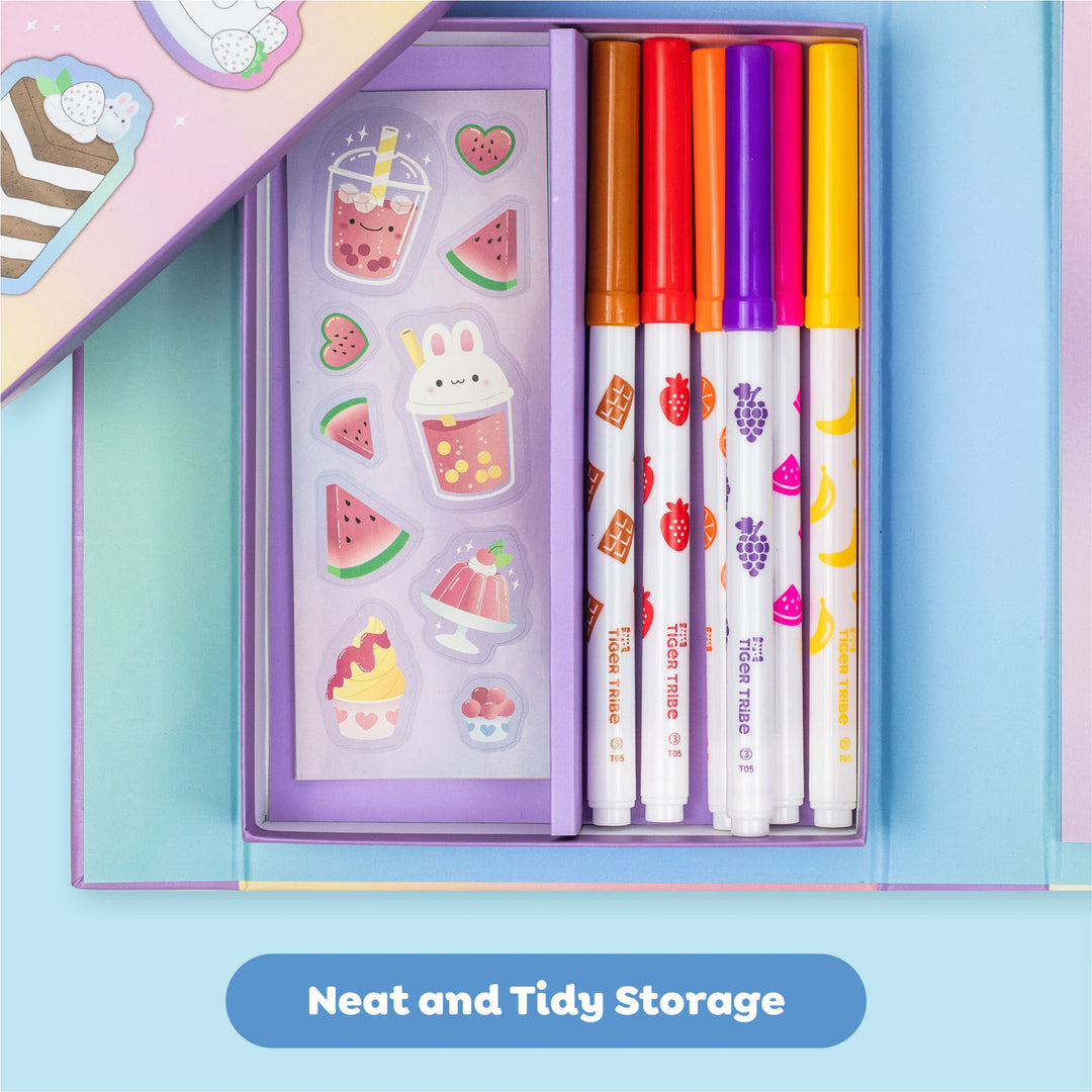 Scented Stacks Of Stickers - Dreamy Desserts