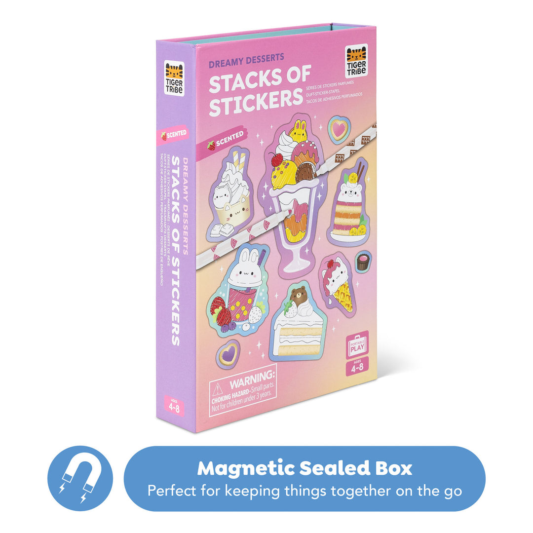 Scented Stacks Of Stickers - Dreamy Desserts