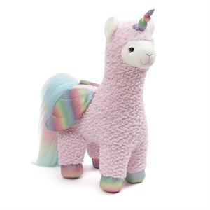 Rainbow Sparkles Llamacorn with Wings, 15.5 in