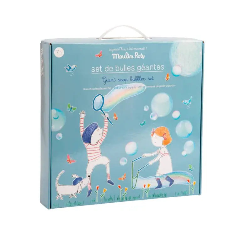 Moulin Roty Giant Soap Bubble Makers Set