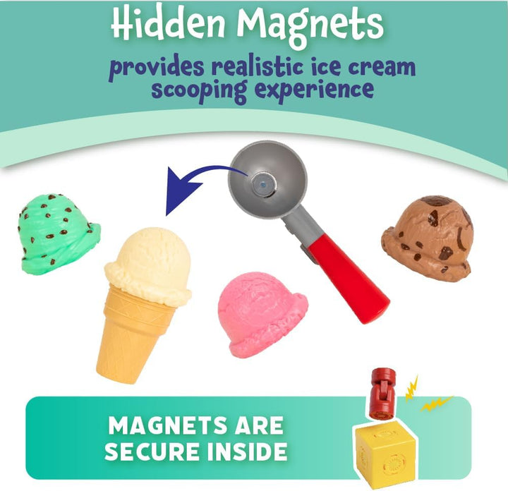 Magnetic Scoop & Play Ice Cream Set
