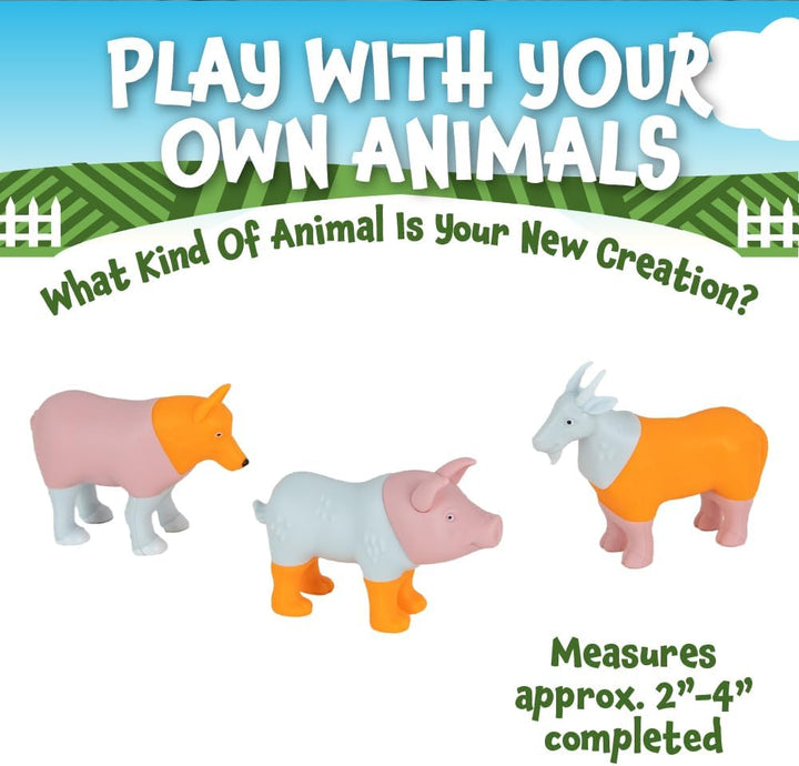Mini Magnetic Mix or Match Animals - Farm Animals