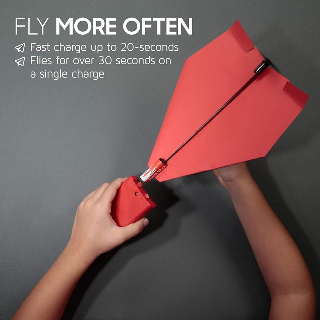 POWERUP 2.0 Paper Airplane Conversion Kit | Electric Motor for DIY Paper Planes