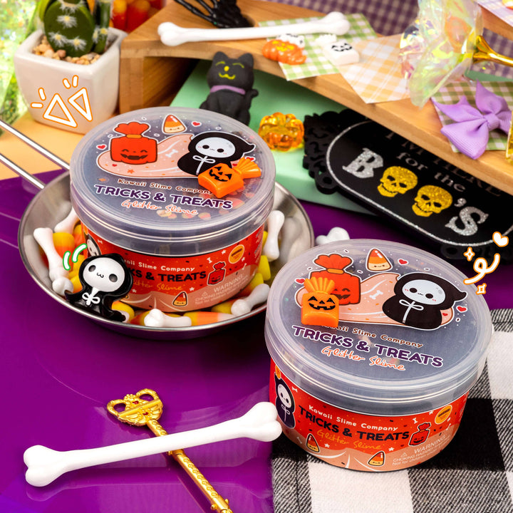 Tricks & Treats Glitter Slime (4pcs/case)