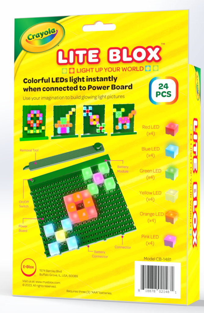 CRAYOLA - Lite Blox E-Blox