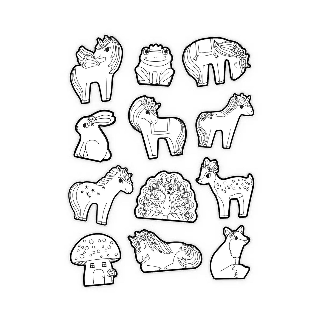 Coloring Stickers-Unicorn