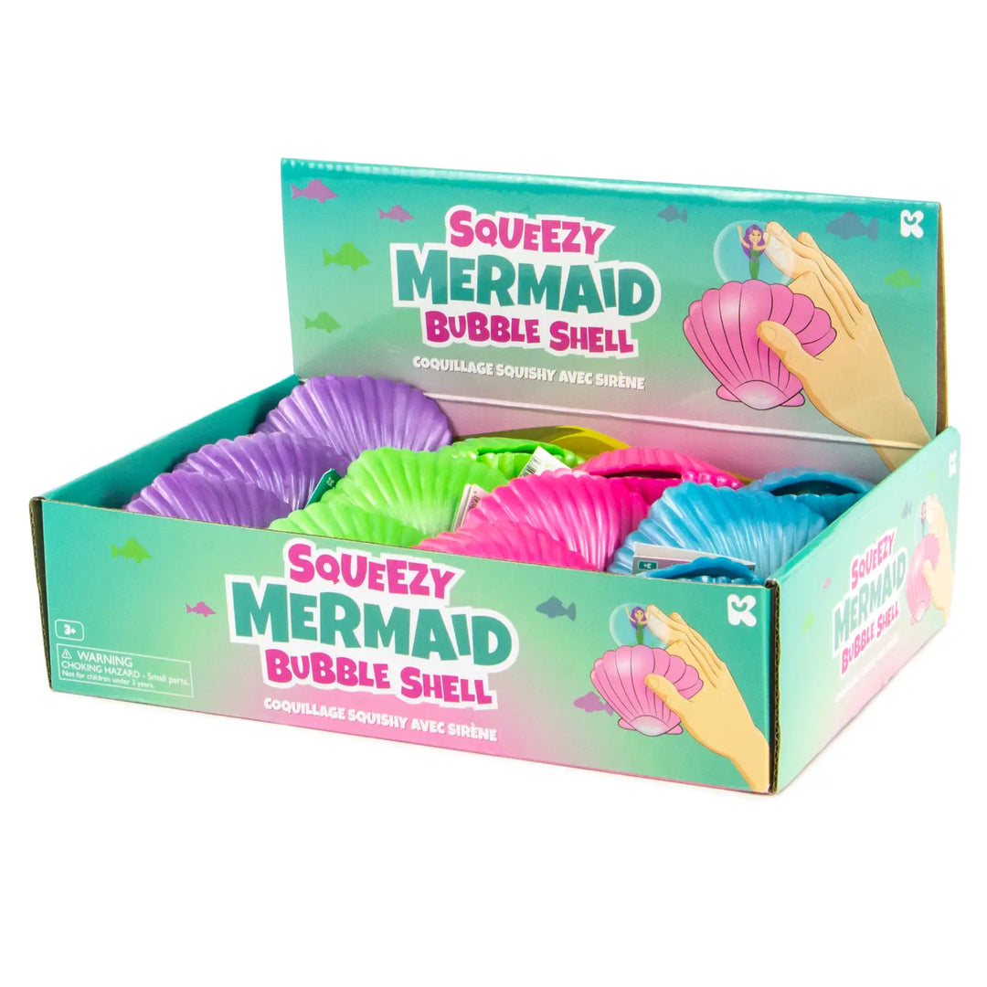 Squishy Shell Squishy Mermaid Bubble Shells – Nantucket Kids