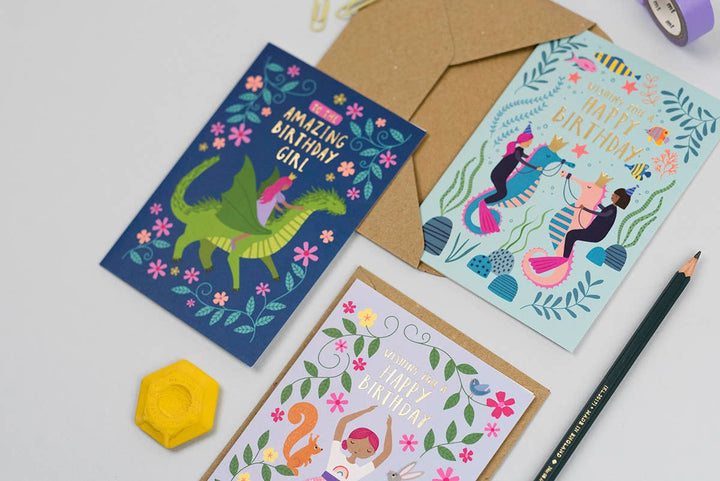Under the Sea Kid's Birthday Card | Children's Birthday Card