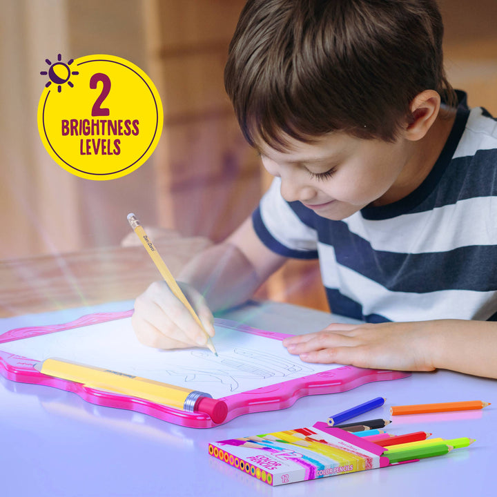 Light Up Tracing Pad for Kids - Craft Kit for Girls & Boys