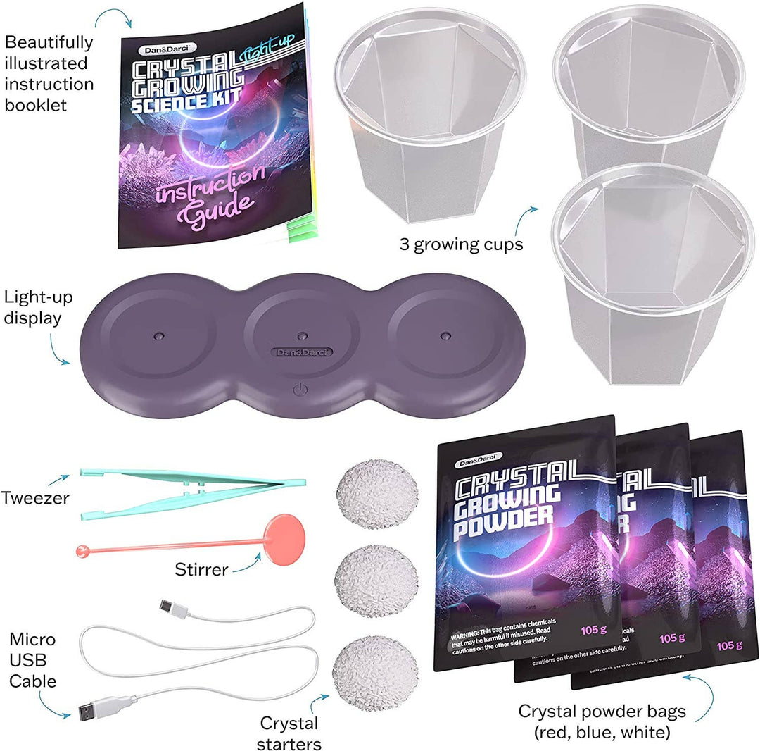 Light-Up Crystal Growing Kit
