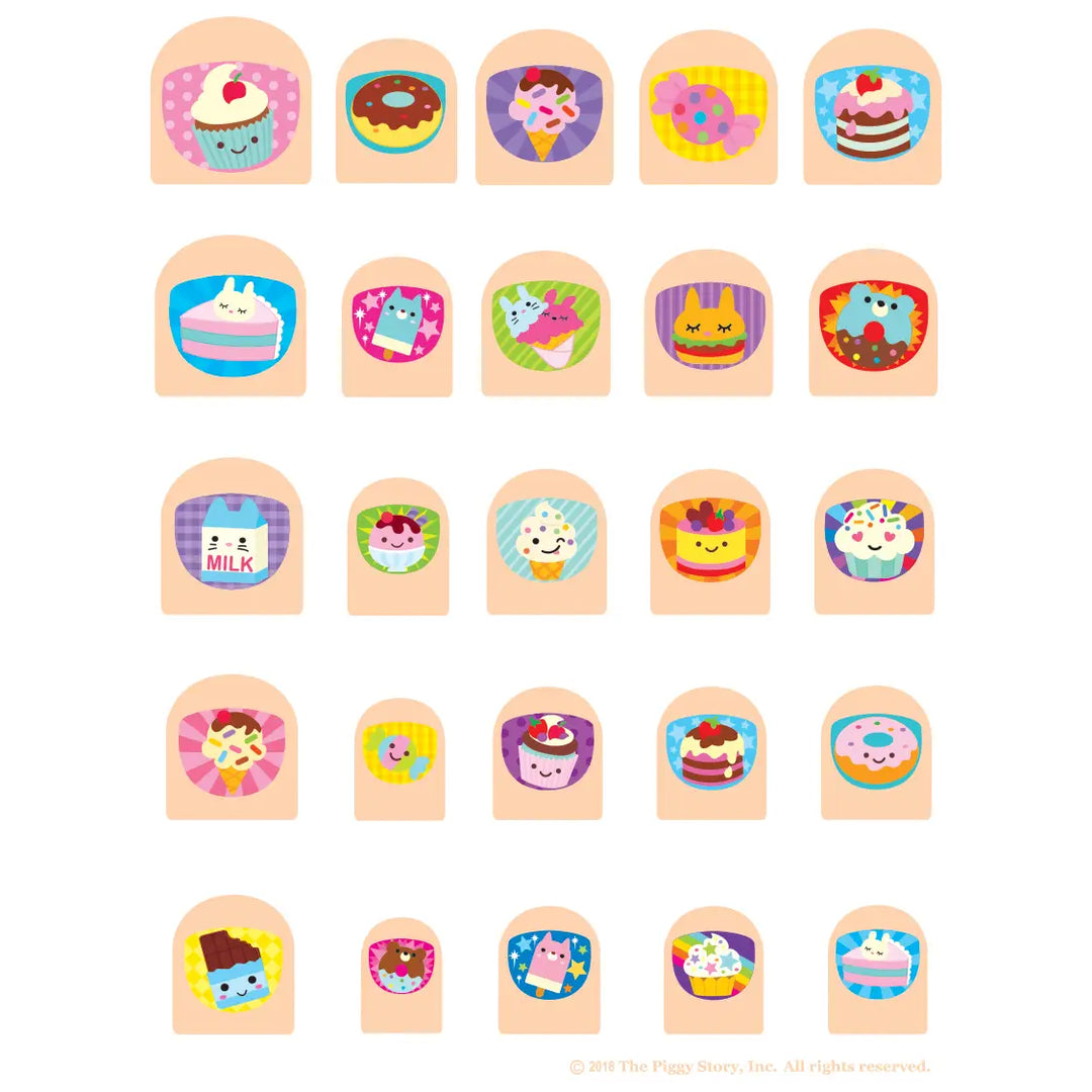 Lil' Fingers Nail Art Stickers- Sweet Shop