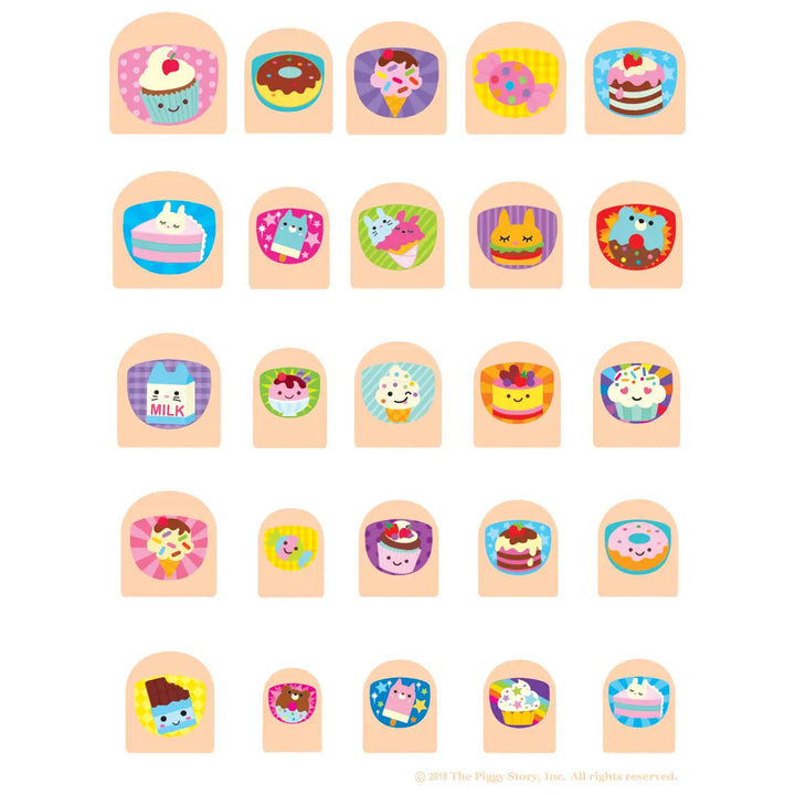 Lil' Fingers Nail Art Stickers- Sweet Shop