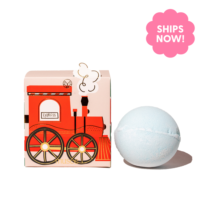 Christmas Train Bath Balm Box Bath Bomb
