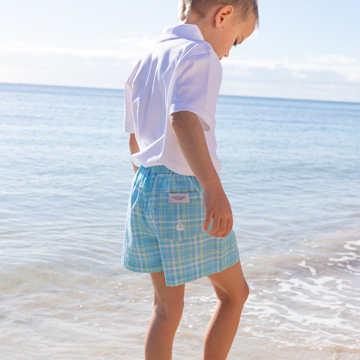 Cisco Shorts-Maritime Plaid