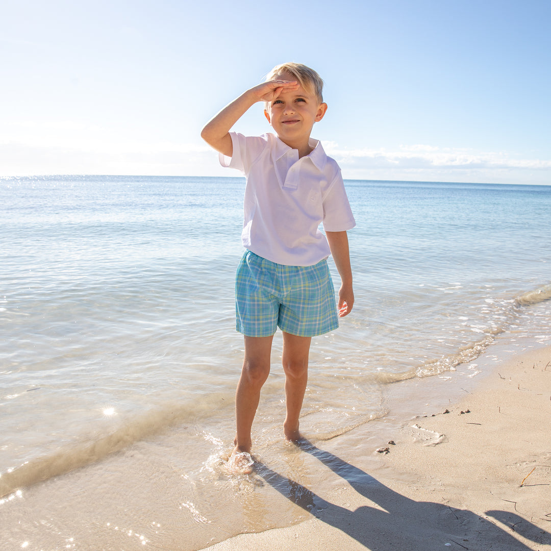 Cisco Shorts-Maritime Plaid