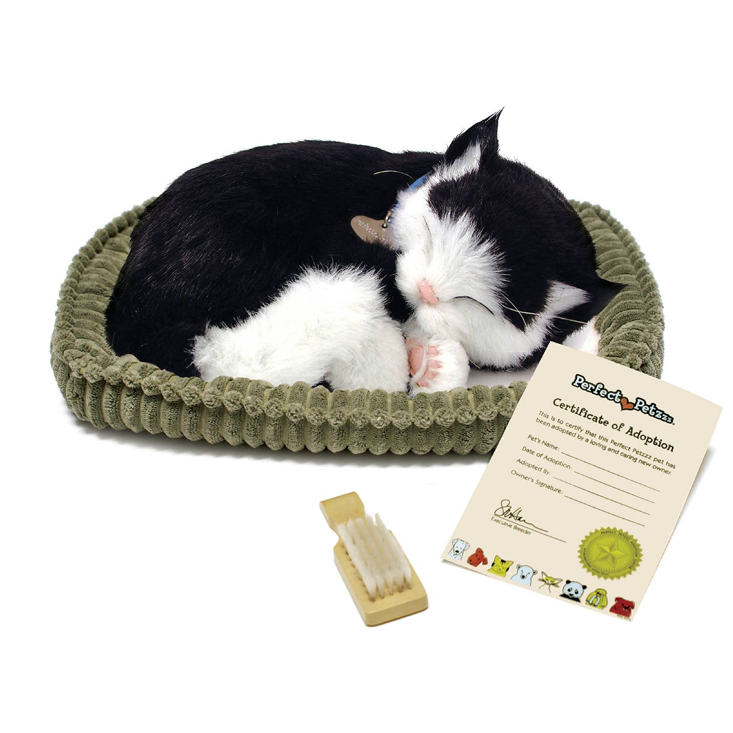 Perfect Petzzz Original Black & White Kitten Nantucket Kids