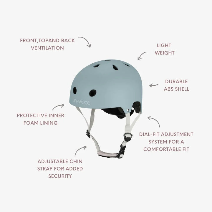 Banwood Eco Helmet - Teal (50-54 cm)