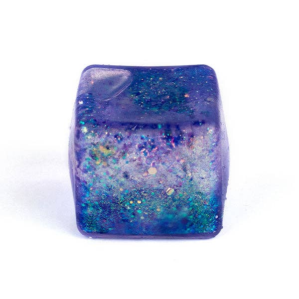 Sugah-Mals Glitter Mini Sugar Cube Squishy Fidget Toy 1pc