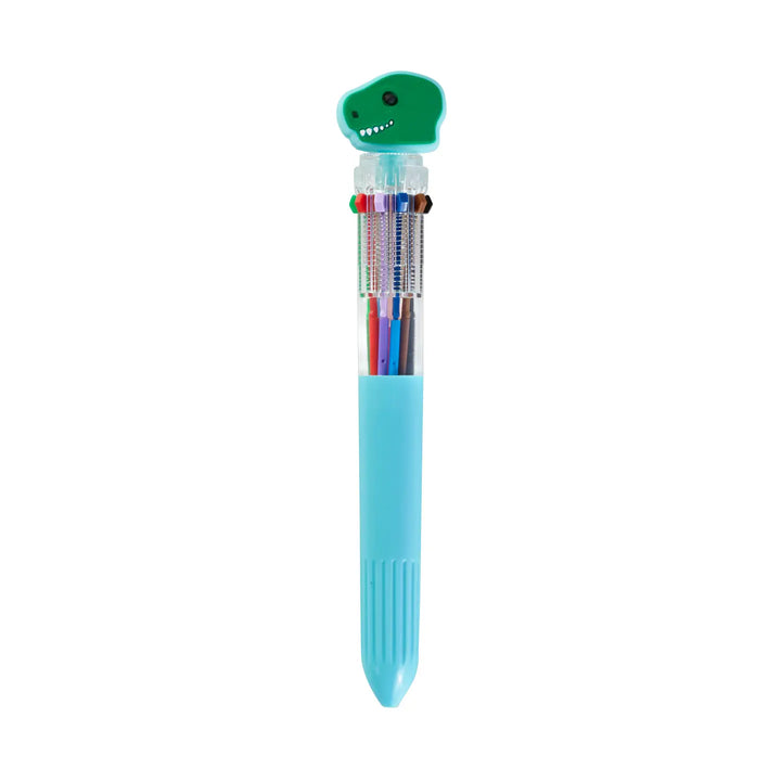 10 Color Pen w/ Topper - Dino