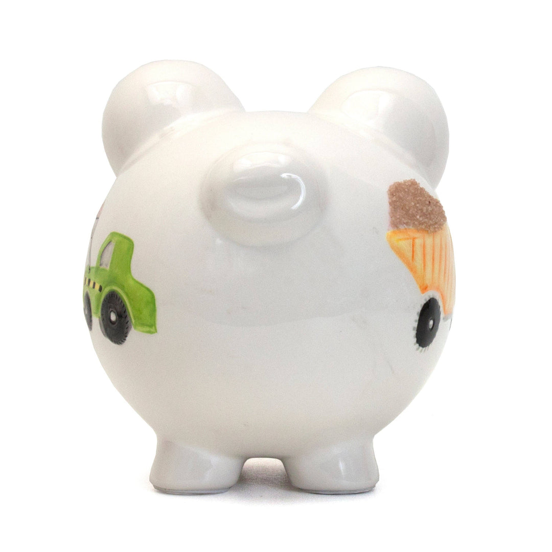 Digger Truck Large Piggy Bank