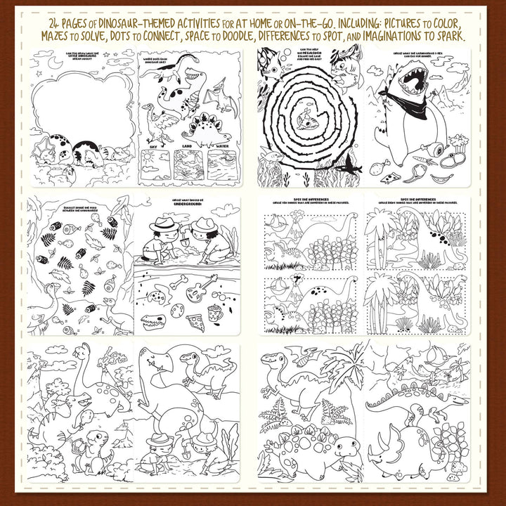 Dinosaur World Gift Pack for Kids