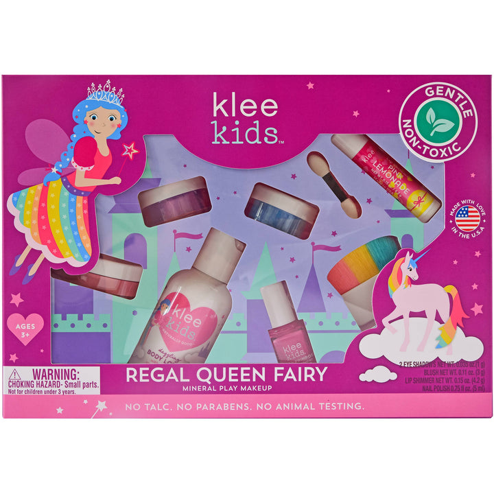 NEW!!- Klee Kids Deluxe Play Makeup Kit: Regal Queen Fairy