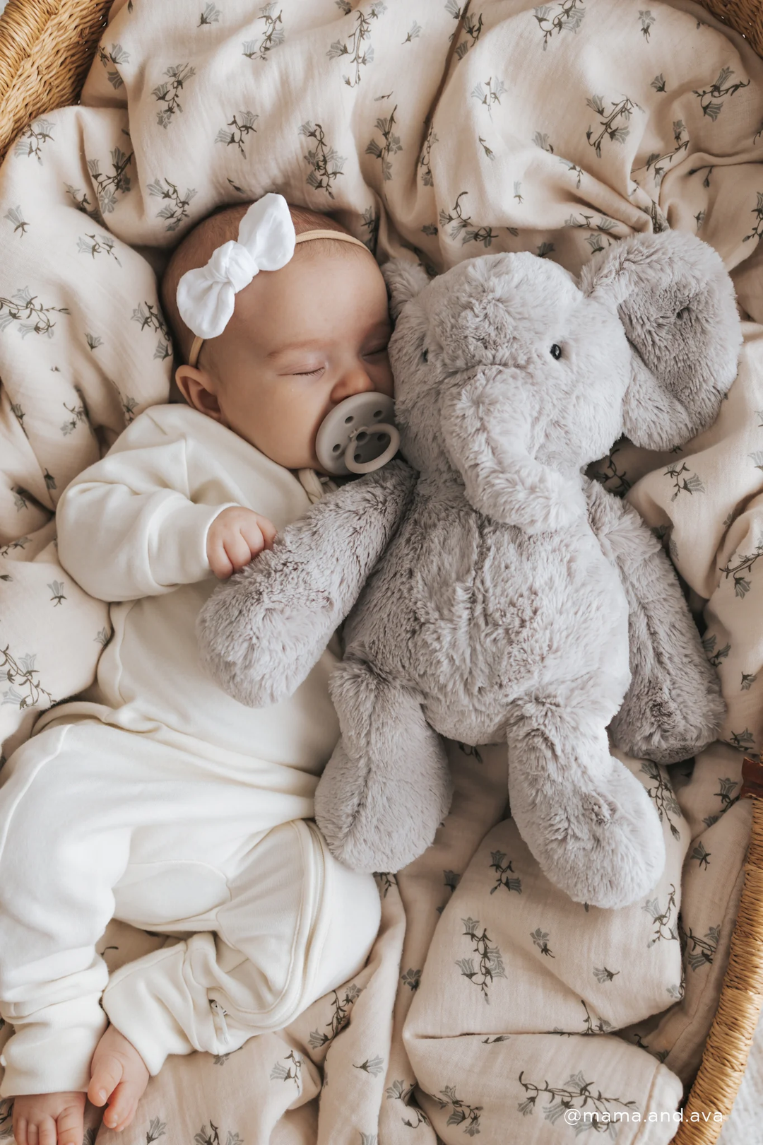 Plush - Olive the Elephant - Snuggle Bunnies