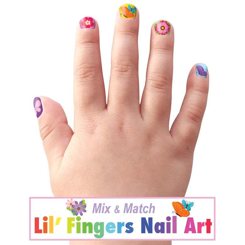 Lil' Fingers Nail Art Stickers- Spring Fling