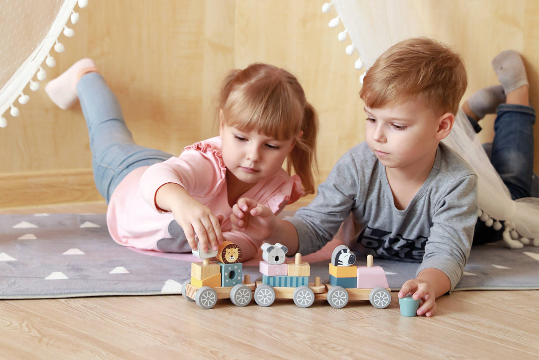 Viga Stacking Train – Nantucket Kids