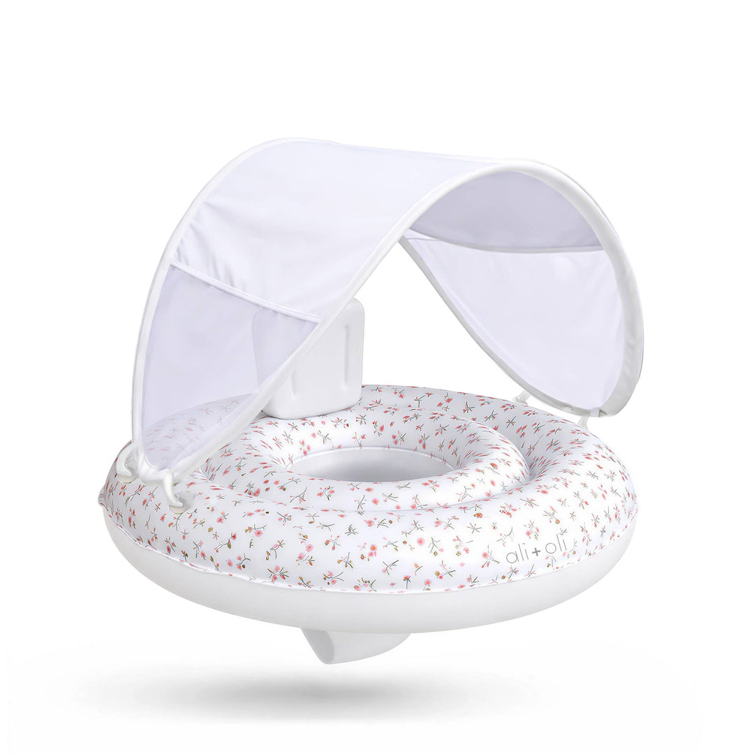 Ali+Oli Baby Swim Seat with Sun Canopy (Bloom)