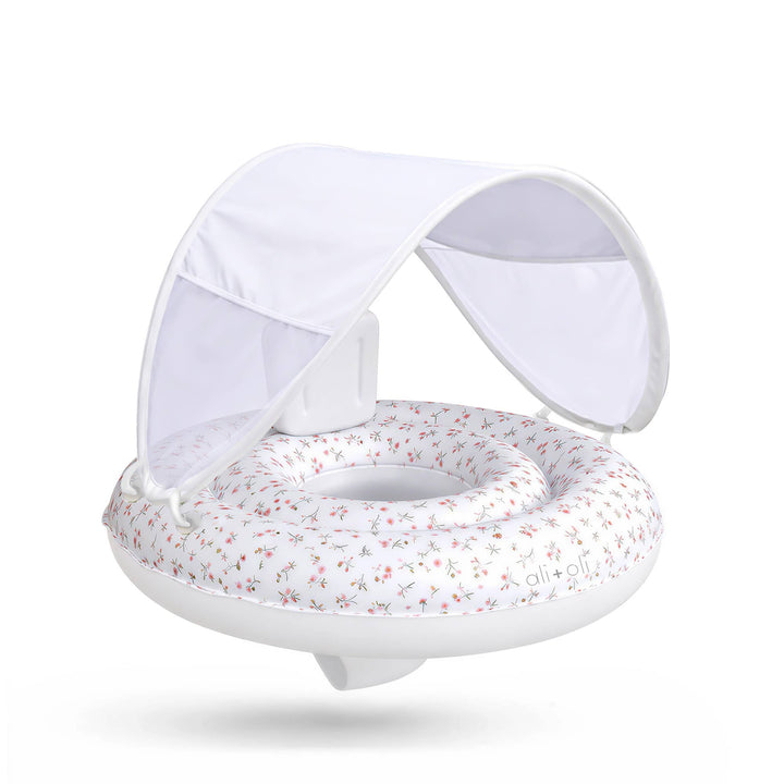 Ali+Oli Baby Swim Seat with Sun Canopy (Bloom)