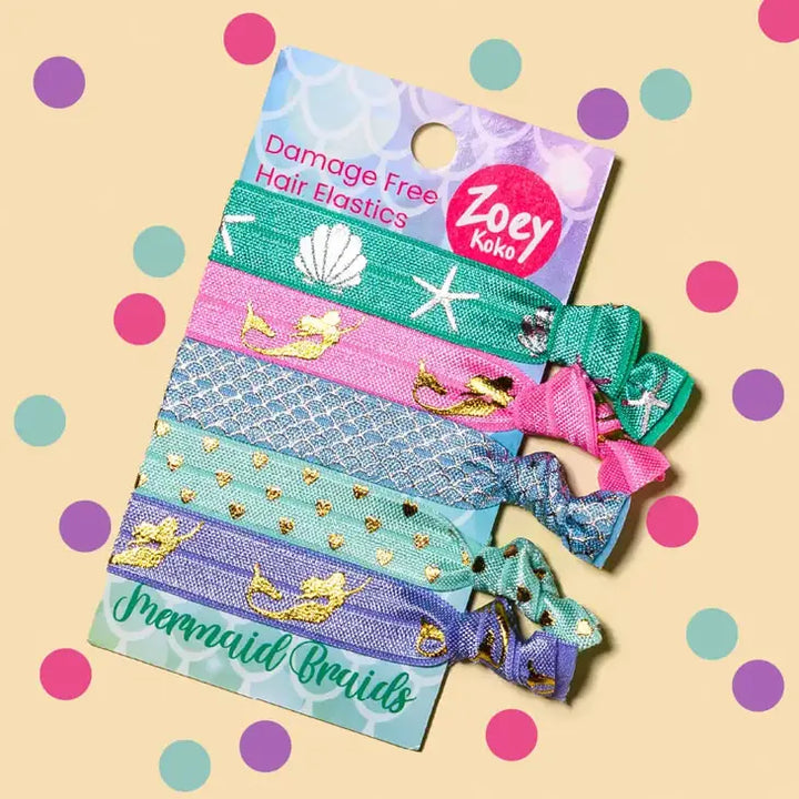 Mermaid Braids Damage Free Hair Ties