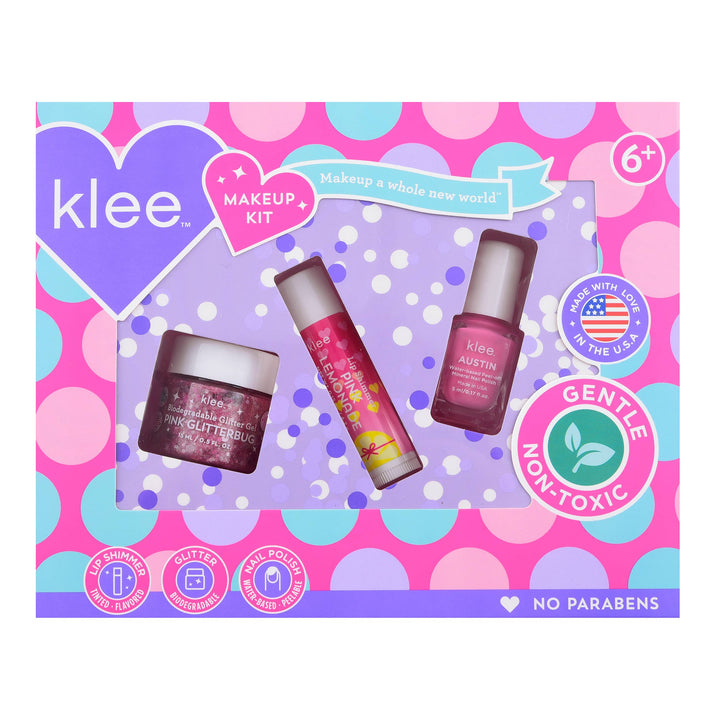 NEW!! Purple Candy Sprinkles - Sugar Pop 3-PC Makeup Kit: Pink Sugar Swirls