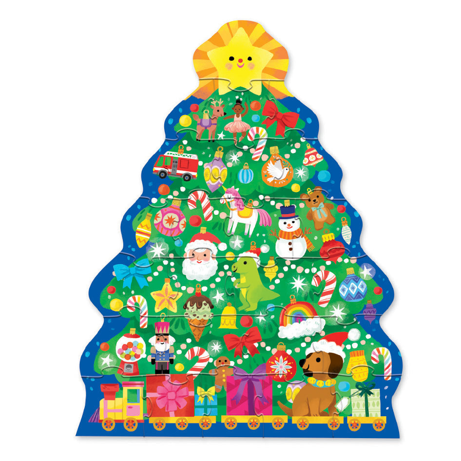 24-Piece Christmas Tree Puzzle