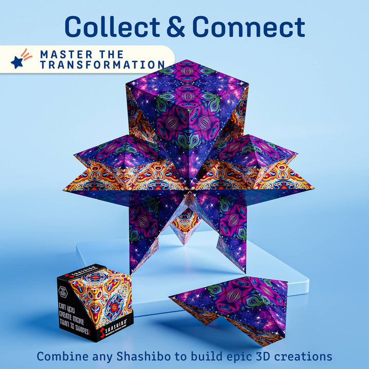 Shashibo Cosmos Magnetic Puzzle Cube STEM STEAM MESH