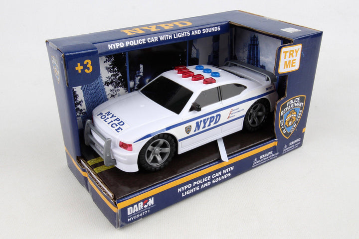 NY554771  NYPD Police car w/lights & sound by Daron Toys