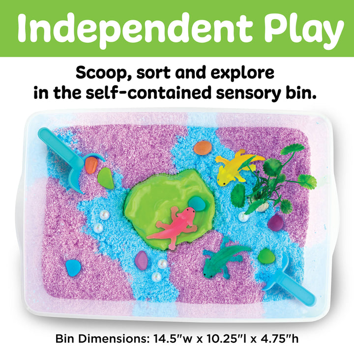 Sensory Bin Axolotl Activity Bin for Kids