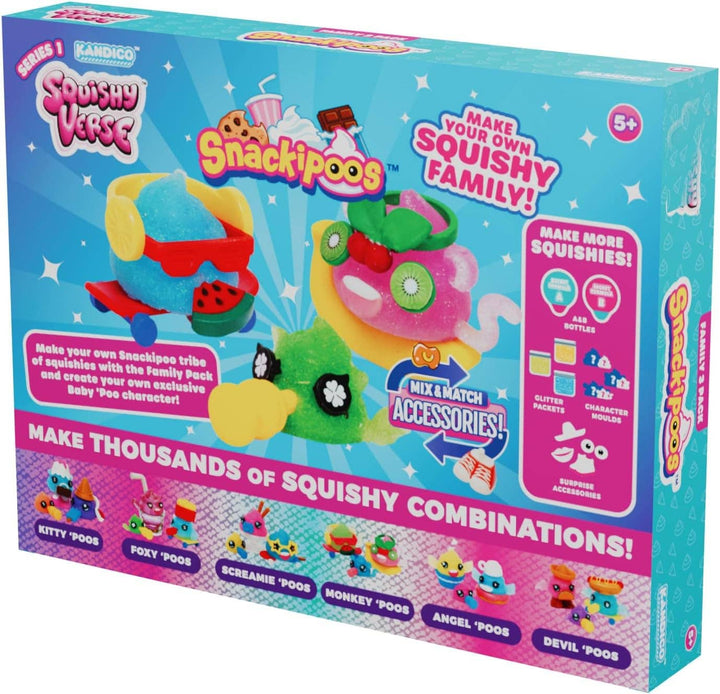 Squishyverse Snackipoos 3 Pack Family Pack