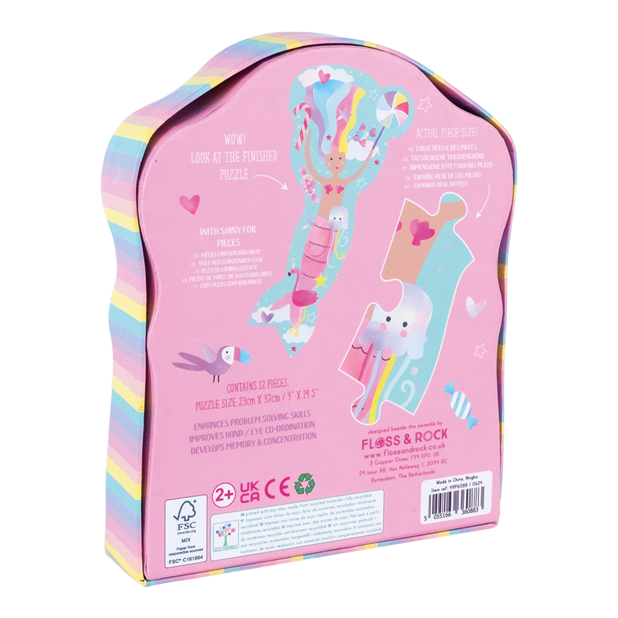 Fantasy 12pc Shaped Jigsaw with Shaped Box