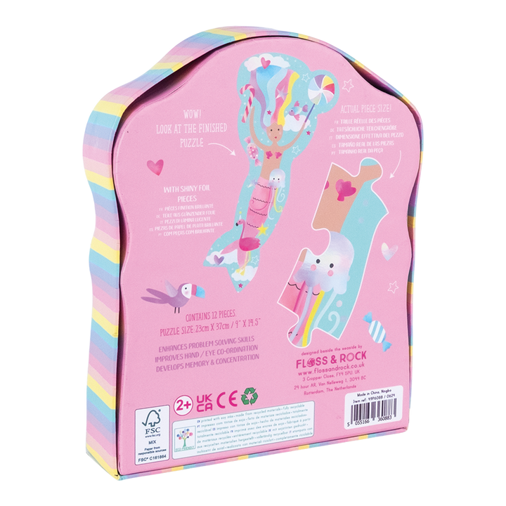 Fantasy 12pc Shaped Jigsaw with Shaped Box