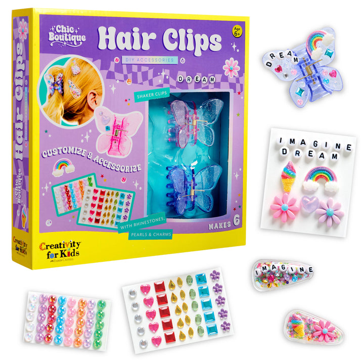 Chic Boutique DIY Hair Clip Kit for Kids
