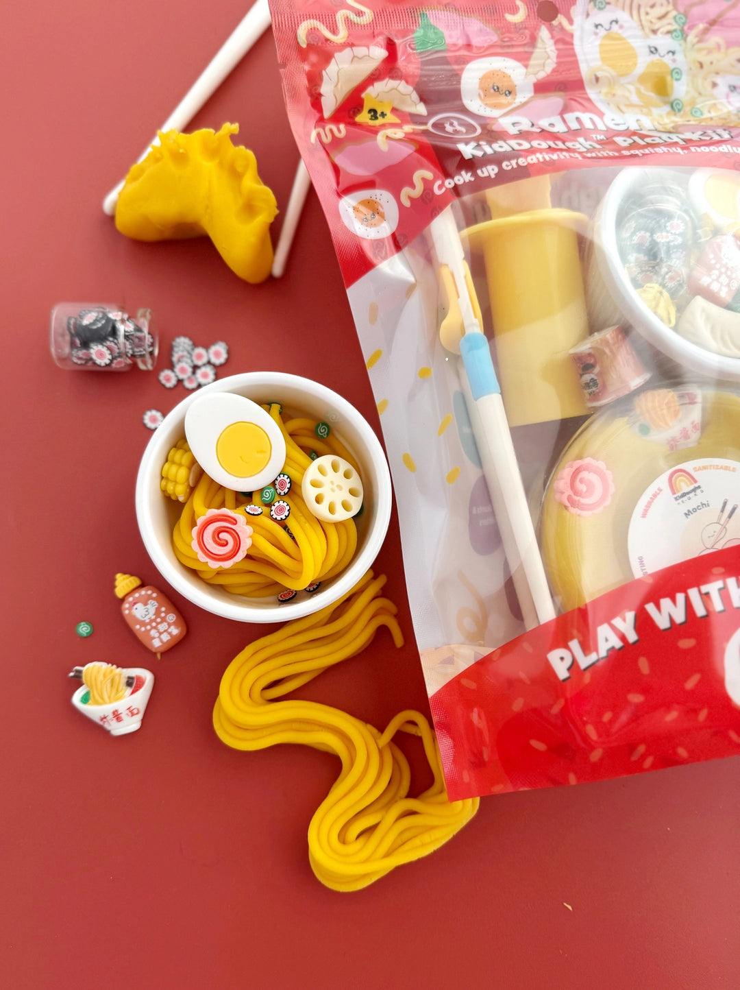 Ramen (Mochi) Kiddough Play Kit