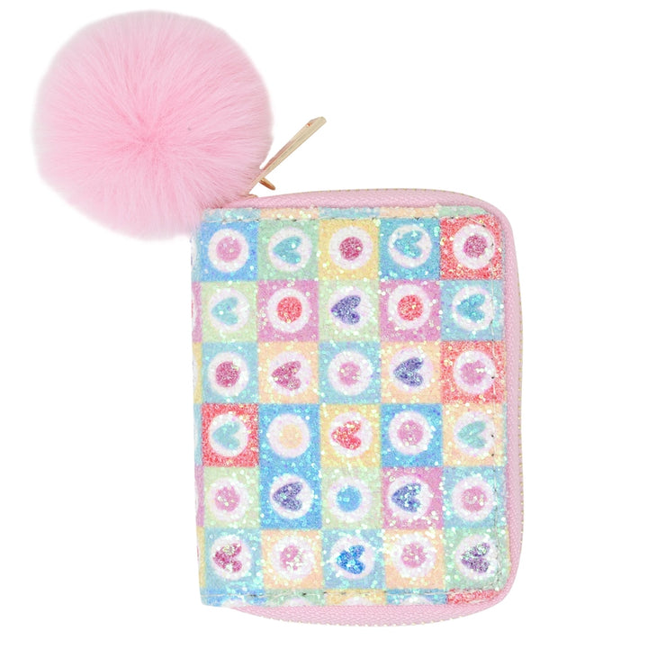 Glitter Hearts Wallet