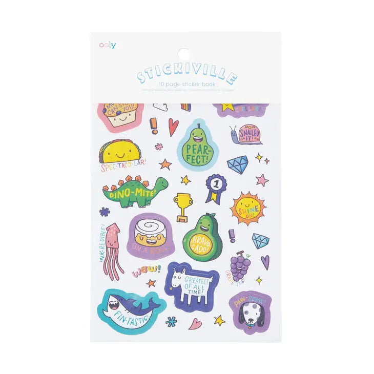 Ooly Stickiville Book-Reward Stickers
