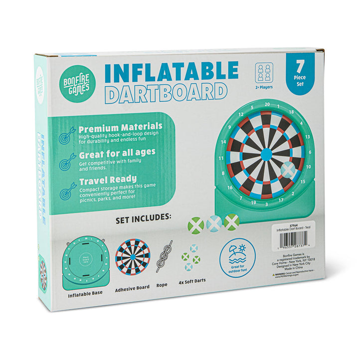 Inflatable Dart Board - Teal